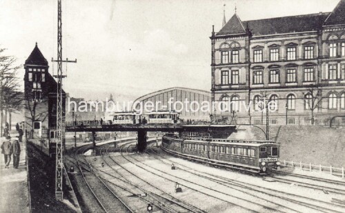 Hamburg HBF Hauptbahnhof 1915