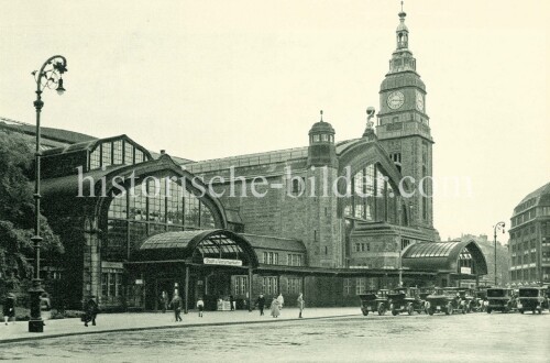 Hamburg Hauptbahnhof Hbf 20er Jahre (1)