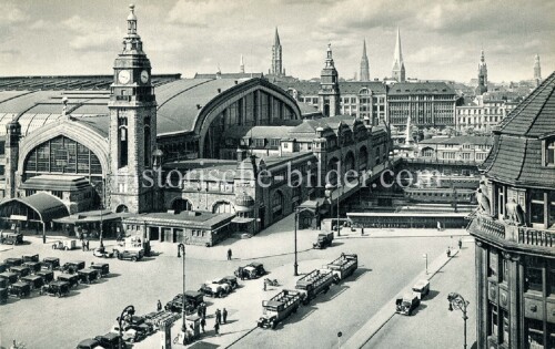 Hamburg Hauptbahnhof Hbf 20er Jahre (4)