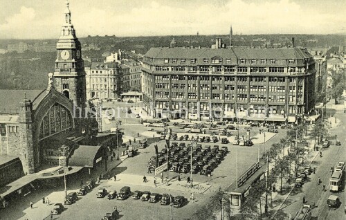 Hamburg Hauptbahnhof Hbf 30er Jahre 1930 (1)