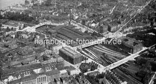 Hamburg Hauptbahnhof Hbf 30er Jahre 1930 (2)