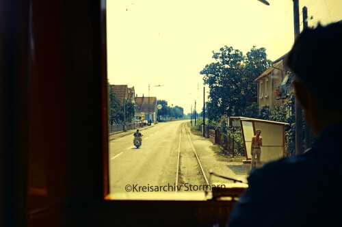 Scherzheim Lingen Strecke 1967 Haltestelle