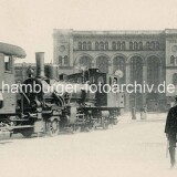 1892_Venloer_Bahnhof_Pariser_Hannoverscher_Bahnhofin_Hamburg_ab_1872_Dampflok_mit_Zug_von_Klostertor_kommend