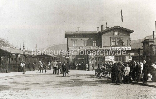 1906 Klostertor Bahnhof Hamburg Badeanstalt Schweinemarkt (2)