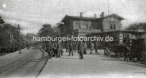 1906 Klostertor Bahnhof Hamburg Badeanstalt Schweinemarkt (3)