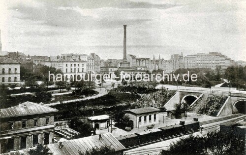 1906 Klostertor Bahnhof Hamburg Badeanstalt Schweinemarkt (5)