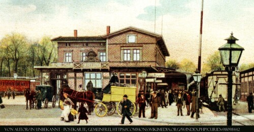 Bahnhof Klostertor Hamburg 1900
