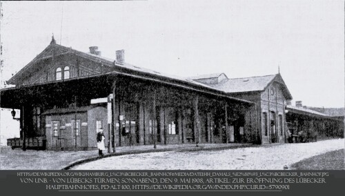 HH Damals – lübecker Bahnhof