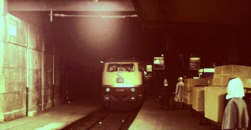 Hamburg Hauptbahnhof Hbf 1966 E 03 02 DB