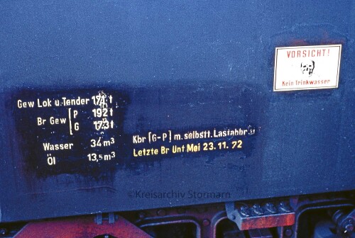 Hamburg Hauptbahnhof Hbf 1973 BR 01 0502 Reko aa