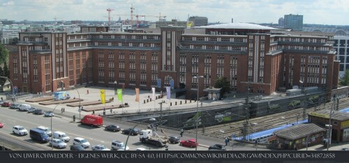 Hamburger Bücherhalle Hühnerposten