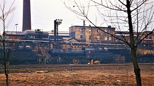 br 38 Z Stellung 1967 Hamburg Hauptbahnhof
