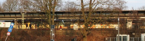 BR 111 Smar trail beige ozeanblau purpurrot SR S9 Bahnhof Dammtor Hamburg 2025 Hamburg (2)