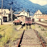 Todtnau_Bahnhof_1967_Schmalspurbahn_MEG_Guterwagen_Guterwagen_Normalspur_Schmalspur-0