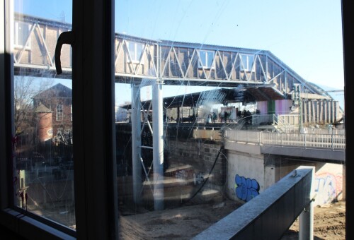 Berliner Tor Bahnhof Hamburg U S Bahn Umbau Feb 2025 (2a)