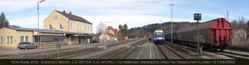 Bahnhof Schongau Gleisanlagen 1