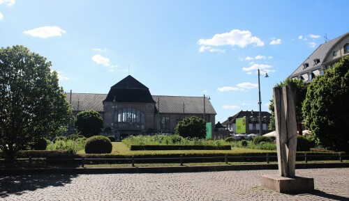 Darmstadt Hauptbahnhof Jugendstil 2025 Mai Hbf