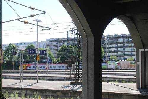Darmstadt Hauptbahnhof Jugendstil 2025 Mai Hbf bb (3f)