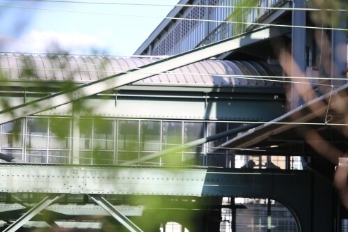 Darmstadt Hauptbahnhof Jugendstil 2025 Mai Hbf Jugendstil Bahnhofshalle Konstruktion Nieten Schwung 