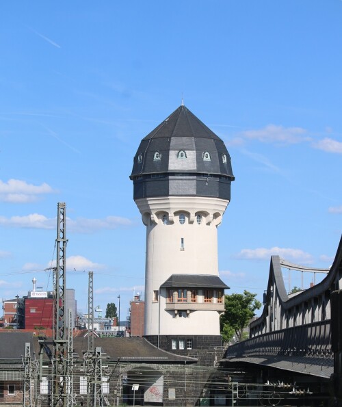 Darmstadt Hauptbahnhof Jugendstil 2025 Mai Hbf Wasserturm (2c
