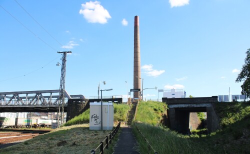 Darmstadt Hauptbahnhof Jugendstil Stahlbrücke 2025 Mai (0)