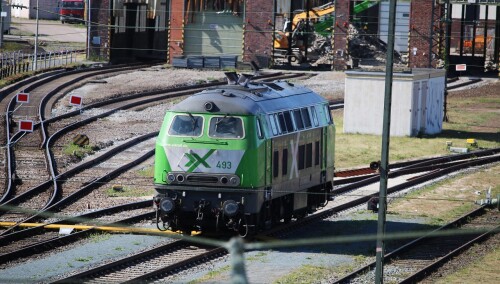 Darmstadt Hauptbahnhof Bahnhofsvorfeld 2025 Mai Hbf (4 BR 218 AIX Rail (5)