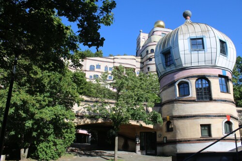 Darmstadt Hundertwasserhaus Hundertwasser letztes Haus Projekt 2025 Mai (19)