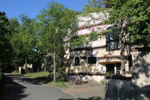 Darmstadt Hundertwasserhaus Hundertwasser letztes Haus Projekt 2025 Mai (21)
