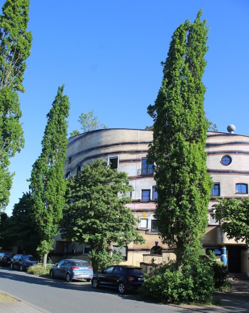 Darmstadt Hundertwasserhaus Hundertwasser letztes Haus Projekt 2025 Mai (23)