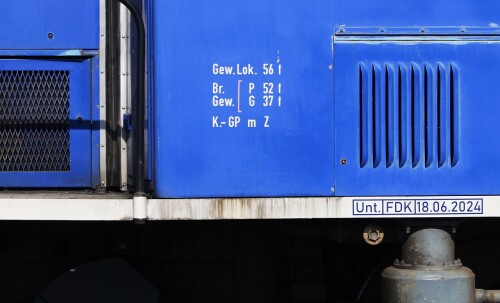 V 60 621 V 62 MAK DME KAIROS SRL RO DME Darmstadt MaK 600 D DEG WEG zuletzt ozeanblau Cobaltblau Epo