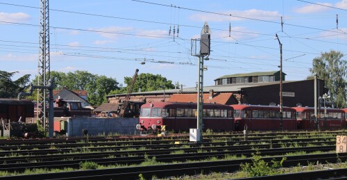 Eisenbahn Museum Darmstadt Kranichstein (16) VT98 BR 798 Schienenbus