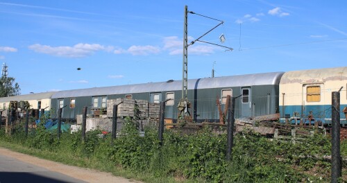 Eisenbahn Museum Darmstadt Kranichstein (4) Post IC Postzug 