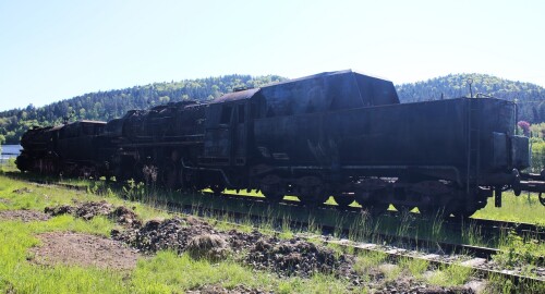 Tuttlingen Dampflok BW Verein Drehscheibe Museum Ausstellung Lost place a (1f)
