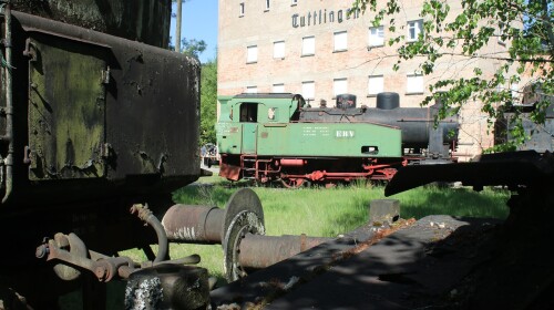 Tuttlingen Dampflok BW Verein Drehscheibe Museum Ausstellung Lost place (28)