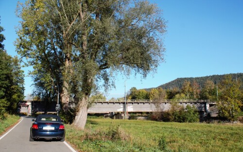 Tuttlingen Bahnbrücke Eisenbahnbrücke 20231007 (1)