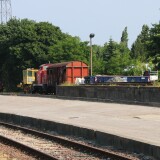 DR_105_106_V_60_BR_346_Willke_Gleisbau_Ludwigslust_Bahnhof_Juni_2025-1