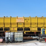 Schotter_Reinigung_Willke_Schienenbau_Ludwigslust_Bahnhof_Juni_2025