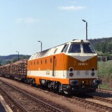 BR_219_Ceucescous_Rache_U-Boot_Lok_pop_art_city-Bahn_orange_kieselgrau_DB_Dach_Bahngarfield_Christian