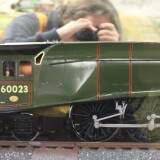 BR_British_Railway_golden_eagle_green_grun_Steamlocomotive_Stromlinienlokomotive_A4_Spur_2_Museum_Schramberg