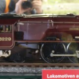 LMS_London_Midland_Scotish_Railway_Stromlinienlokomotive_rot_Duchess_class_no_6229_Coronation_class_Spur_2_Museum_Schramberg