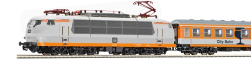 BR 103 101 109 Design City Bahn Pop Art PopArt kieselgrau orange Kopie