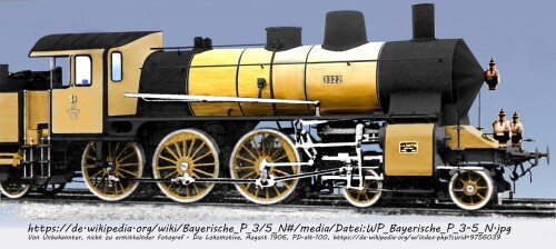 BR 38 0 Bayerische P 3 5 N ocker Photografieanstrich Fotoanstrich gru ocker 78 61 26, 64 48 18,gold 