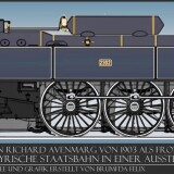 Bayrische_S_3_8_grun_fiktive_Stromlinienlokomotive_Frontkabine_frontcabe_Richard_Avenmarg_Serienmodell-2