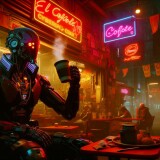 El-Coyote-Cojo-Kaffee-morgens-um-1