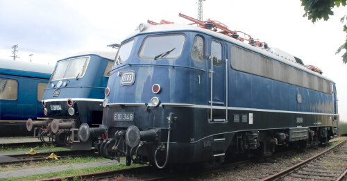 BR 112 348 E 10.12 E 20 BR 120 004 stahlblau kobaltblau Drehstromlok DB Museum Koblenz (3)