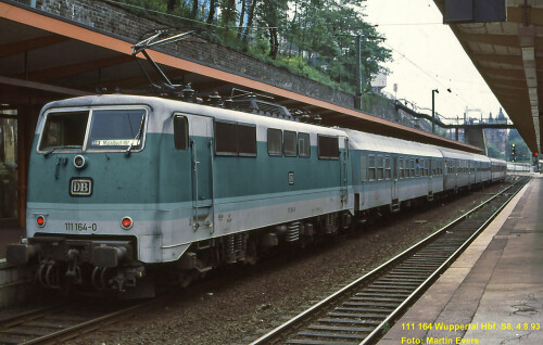 BR 111 Produktvarben türkis Bahngarfield Christian Interregio