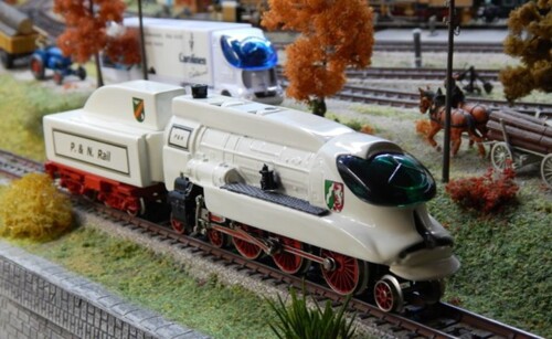 Colani LKW als Dampflok 1 C 2 M Garratt