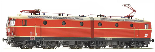 ÖBB 1044 Jaffa Design orange Doppellok Jacobs Drehgestell Bahngarfield Christian