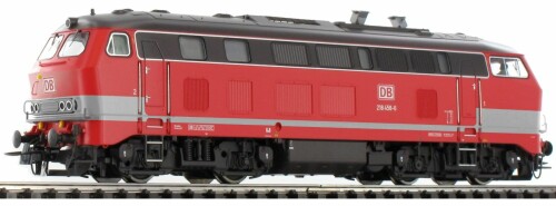 BR 218 217 215 210 216 DR Deutsche Reichsbahn roter Anstrich DR 243 bahngarfield Christian