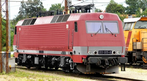 DSB EA DR Deutsche Reichsbahn roter Anstrich DR 243 bahngarfield Christian